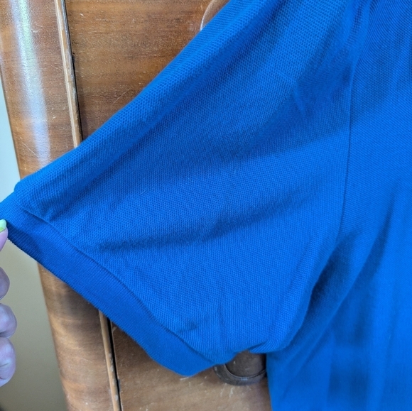 Chaps Vibrant Blue Polo Golf Shirt XL - Picture 7 of 8